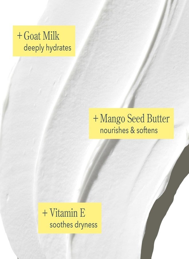 Beekman 1802 Whipped Body Cream – Moisturizes & Softens Skin with Goat Milk, Mango Seed Butter & Vitamin E – 8 oz – Almond Honey Cookie - Image 2